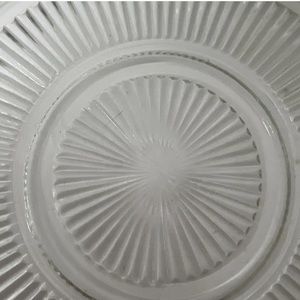 Pearl Glass Universal Plate 11 1/2 Inch Diameter
